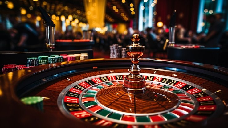 Push Gaming live-dealer studio with multi-camera setup and dealer interaction interface on mobile screen